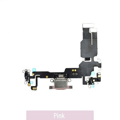 Red Charging Port for iPhone 15-Pink Red Charging Port for iPhone 15-Pink